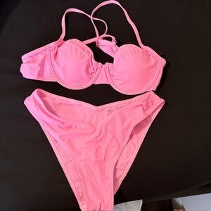 SHEIN Pink Bikini Set